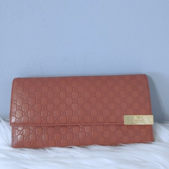 Gucci microguccissima GG long wallet EUC - Picture 1 of 7